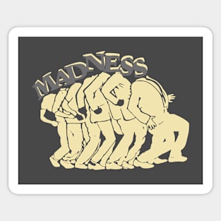 Vintage Madness - Cream Sticker